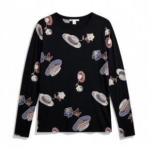 4/$20 Marshall Rousso Hat Print Top